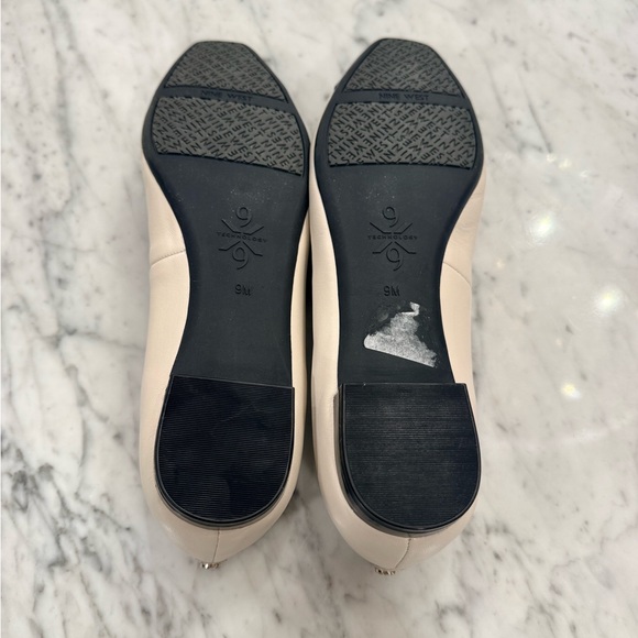 NEW Nine West Black and Cream Women's Flats Size 9 - Picture 8 of 8